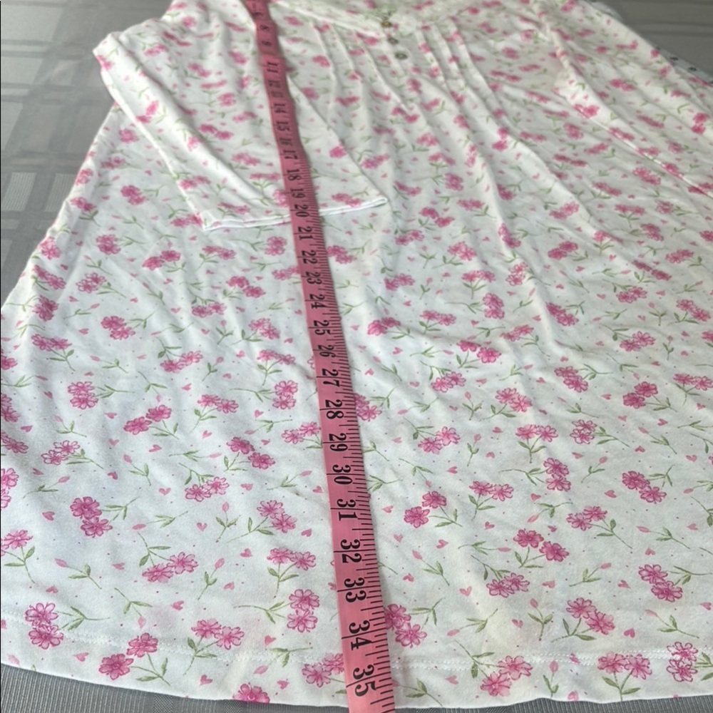 Carole Hochman White and Pink Pajamas‎ Size S - Picture 9 of 11